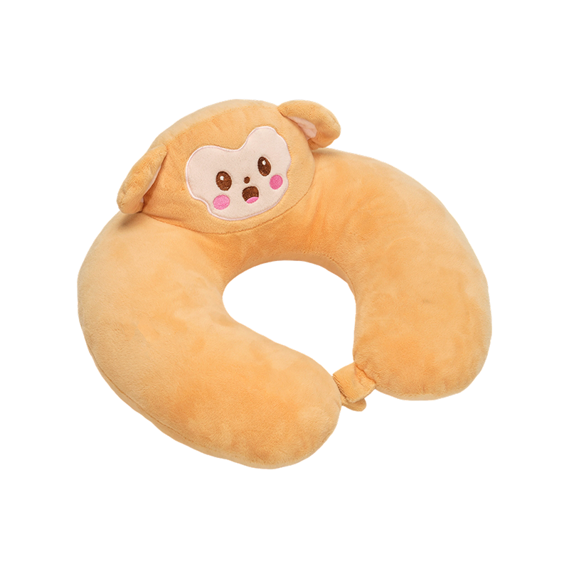 원숭이 플러시 U자형 목 베개