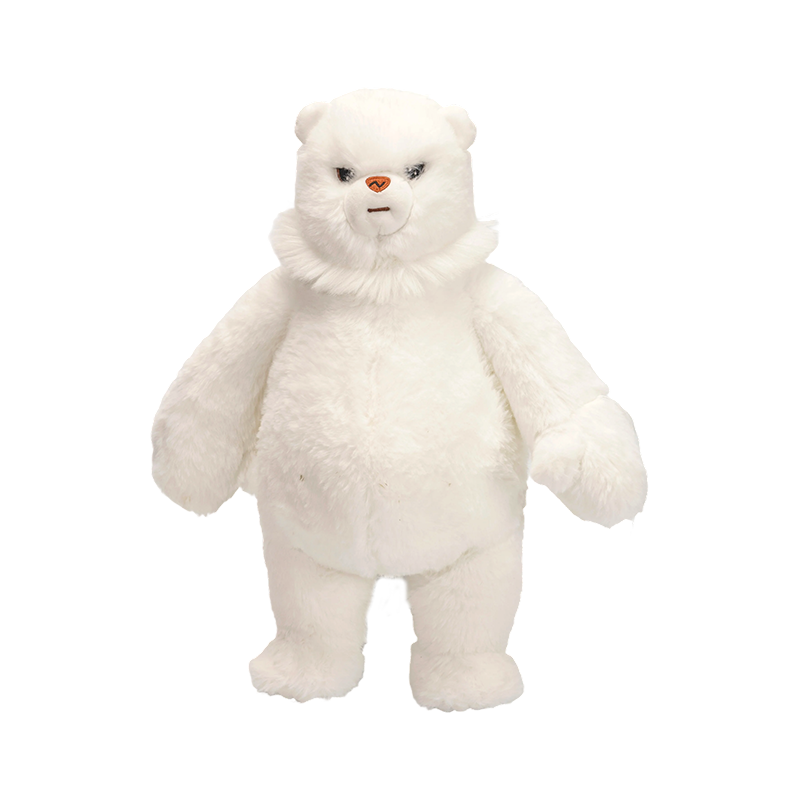 사랑스러운 서 있는 흰색 북극곰 봉제 인형 사랑스러운 서 있는 흰색 북극곰 봉제 인형